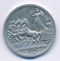 Olaszország 1916R 2L Ag "III. Viktor Emánuel" T:VF
Italy 1916R 2 Lire Ag "Vittorio E...