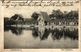 1918 Vízakna, Salzburg, Ocna Sibiului; fürdő. Reich Márton kiadása / spa (EB)