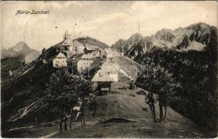 1907 Tarvisio, Tarvis; Monte Santo di Lussari, Santuario / Maria Luschari / Sanctuary. Ottmar Zieher No. 491. St. (EK)