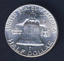 USA 1963. 1/2$ Ag "Franklin" T:2/2+