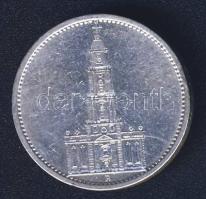 Német 3. Birodalom 1935A 5M Ag "Garnisonkirche" T:3 ph.