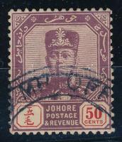 Johore 1910 Mi 68 hibátlan! (Mi EUR 190.-)