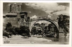 Mostar, old stone bridge, photo