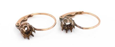 14k arany (Au) hibás gyűrű, kő nélküli fülbevaló, stb 5,12 g