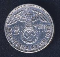 Német 3. Birodalom 1939A 2M Ag "Hindenburg" T:3 kis ph