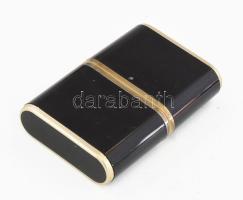 Utazó kvarc óra, széthúzható, h: 8 cm