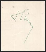 1939 Bp., Hóman Bálint (1885-1951) miniszter által aláírt kinevezés