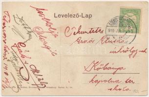 1910 Fehéregyháza, Albesti, Weisskirch, Ferihaz; templom, falubeliek üzlet mellett, erdélyi folklór....