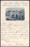 1914 Park-Hotel Villach-Kärnten fejléces levél