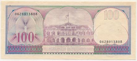 Suriname 1985. 100G T:VF, tűlyukak
Suriname 1985. 100 Gulden C:VF, pinholes
Krause P#128
