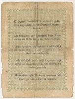 1848. 2Ft "Kossuth bankó" T:VG beszakadások
Adamo G105