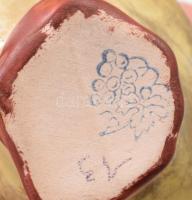 Bodrogkeresztúri csibe, jelzett, kis kopással, m: 5 cm, ritka!