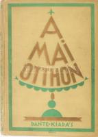 A mai otthon. Összeáll.: Maria Mathilde Mandl. A magyarra átdolgozott kiadást szerk.: Z. Tábori Piroska. Bp., [1928], Dante, 392+159+(1) p. + 8 t. (színes képtáblák.) Szövegközi és egészoldalas képekkel illusztrálva. A borító Végh Gusztáv munkája. Kiadói aranyozott, festett egészvászon-kötés, kopott borítóval.