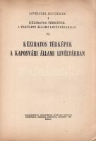 Kéziratos térképek a Kaposvári Állami Levéltárban. Összeállította: Kanyar József és Leidecker Jenő.
...