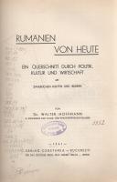 Hoffmann, Walter: 
Rumänien von Heute. Eim Querschnitt durch Politik, Kultur und Wirtschaft. Mit za...
