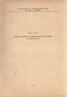 Borosy András: 
Adatok az udvar- és erdőispánságok történetéhez az Árpád-korban. (Dedikált.)
(Buda...