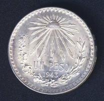 Mexikó 1943. 1P Ag T:1/2+