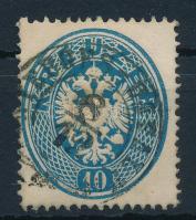 1863 10kr "NYERGES-UJFALU" (Gudlin 350 p)