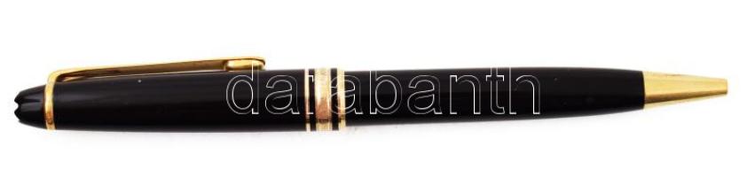 Mont Blanc Meisterstück jelzésű golyóstoll vintage, ca 1960 bakelit, jelzett 13,5 cm