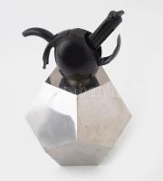 Art deco sokoldalú szódásszifon, jó állapotban, m: 28 cm