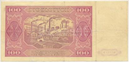 Lengyelország 1948. 100Zl "KM 6809796" T:F
Poland 1948. 100 Zlotych "KM 6809796&quot...