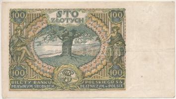 Lengyelország 1934. 100Zl T:F
Poland 1934. 100 Zlotych C:F
Krause P#75