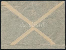 1946 20. díjszabás Levél Svájcba 80000 milpengő bérmentesítéssel