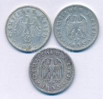 Német Harmadik Birodalom 1935A 50pf Al (2x) + 1942D 50pf AlT:VF,F
German Third Reich 1935A 50 Reich...