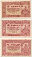 1920. 2K (3x) "2aa", "2ab" T:AU,XF kis folt Adamo K7