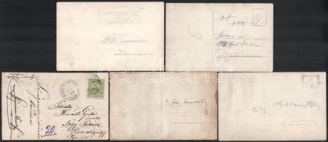 cca 1910-1913 Horváth Gyula (1888-1977) válogatott labdarúgó, hátvéd, a Törekvés SE játékosának hagy...