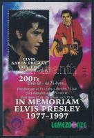 2005 Elvis él! és 75 éves - ezüst felülnyomású emlékív