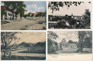 50 db régi magyar és történelmi magyar város képeslap, vegyes minőségben / 50 pre-1945 Hungarian and...