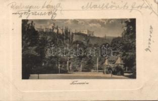 Trencsén castle with pavilion (EB)