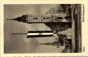 Losonc national flag and church