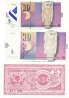 Észak-Macedónia DN(1992) 25D + DN(1996-2011) 10D + DN(2018) 10D (polimer) T:UNC-AU
North Macedonia ...