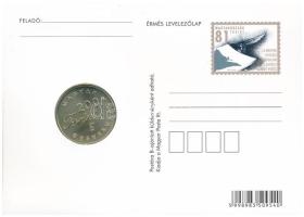 2001. 200Ft "Petőfi Sándor: János vitéz" érmés levelezőlapon T:BU Adamo EM176