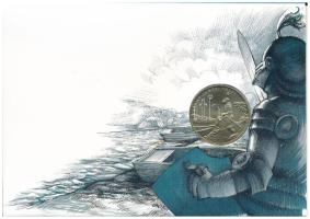 2001. 200Ft "Arany János: Toldi" érmés levelezőlapon T:BU Adamo EM173