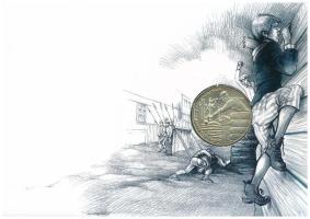 2001. 200Ft "Molnár Ferenc: A Pál utcai fiúk" érmés levelezőlapon T:BU Adamo EM175