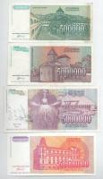 Jugoszlávia 1993. 5000D - 50.000.000D (8xklf) T:UNC-F
Yugoslavia 1993. 5000 Dinara - 50.000.000 Din...