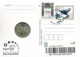 2001. 200Ft "Petőfi Sándor: János vitéz" felbélyegzett érmés levelezőlapon, első napi bély...