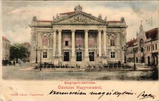 1903 Nagyvárad, Oradea; Szigligeti színház. Helyfi László kiadása / theatre (EB)