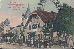 Vienna Prater amusement park of Leopold Böhm ´Zum gold Kegel´ (EK)