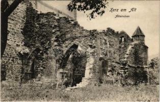 Kerc, Kerz am Alt, Kertz, Kierz, Carta (Szeben, Sibiu); Abteiruinen / Cisztercita kolostor romok / Cistercian monastery ruins