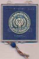 1979. 200Ft Ag "Nemzetközi gyermekév" eredeti, sérült "MNB" plasztiktokban T:PP patina Adamo EM57
