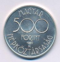 1989. 500Ft Ag "Labdarúgó Világbajnokság - két játékos" kapszulában T:BU Adamo EM108