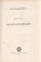 Perényi Imre: Településtervezés. (Dedikált.) Budapest, 1958. Tankönyvkiadó (Kossuth Nyomda). 392 + [...