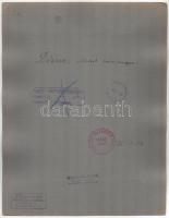 cca 1910-1920 Dézna vára, Arad vármegye, Erdély, nagyméretű, kartonra kasírozott fotó, feliratozva, ...