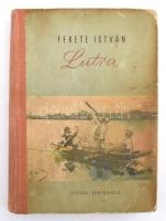 Fekete István: Lutra. Egy vidra regénye. Bp., 1955, Ifjúsági Könyvkiadó. Ex librisszel. Kiadói félvászon kötés, kopottas állapotban.