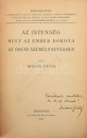 Miklós István: Az istenség mint az ember rokona az ósémi személynevekben. DEDIKÁLT! Bp., 1941, Steph...