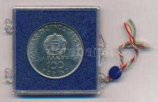 1980. 100Ft Ni "Szovjet-magyar közös űrrepülés" plombált MNB tokban T:BU
Adamo EM61